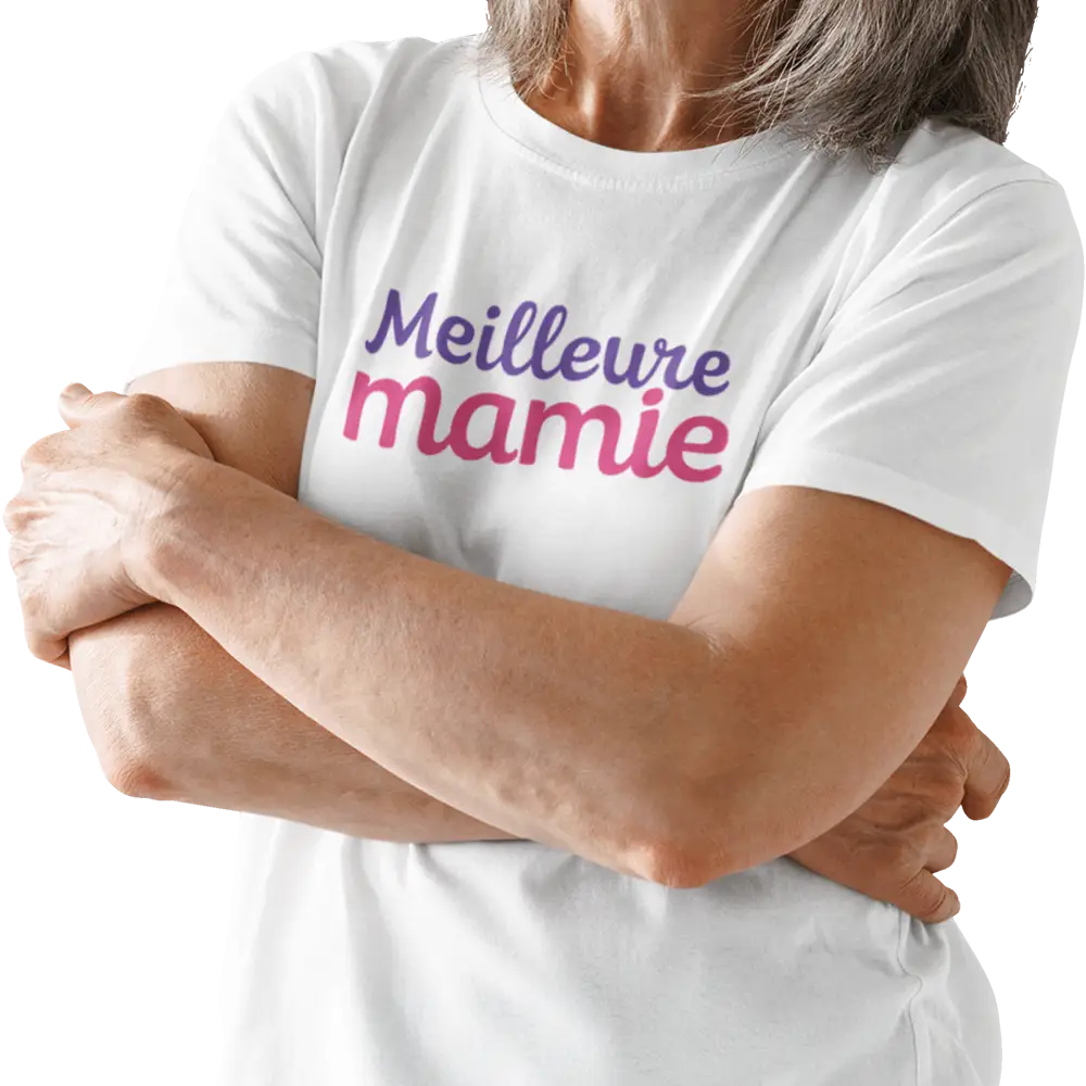 Famille et Cie - T-Shirt semi-ajusté - T-shirt - Meilleure Mamie
