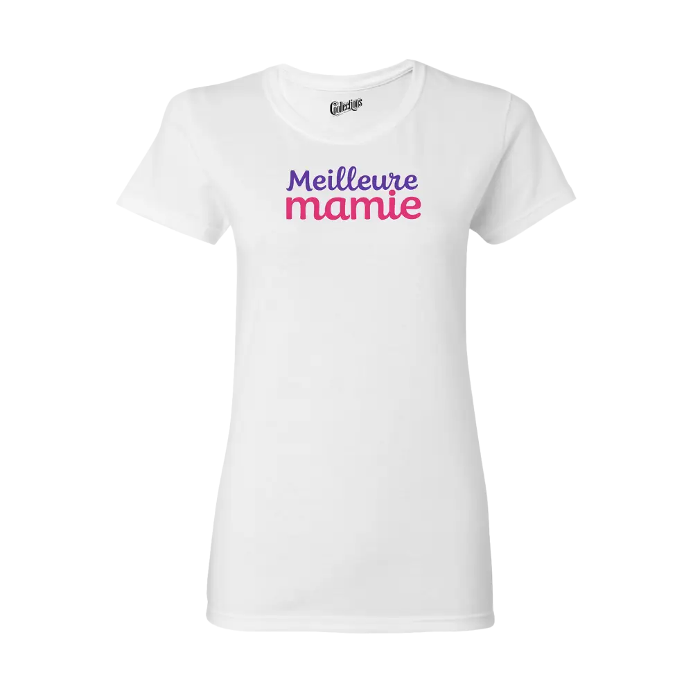 Famille et Cie - T-Shirt semi-ajusté - T-shirt - Meilleure Mamie