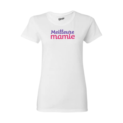 Famille et Cie - T-Shirt semi-ajusté - T-shirt - Meilleure Mamie