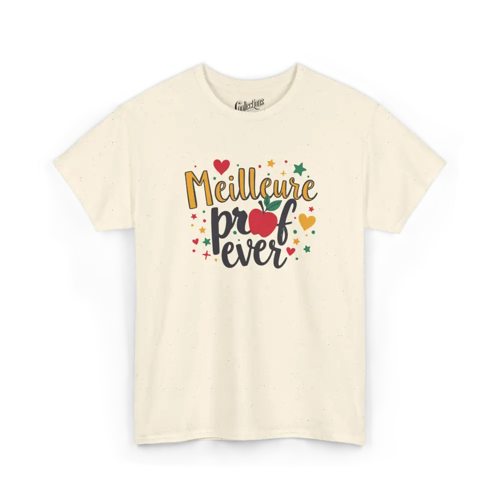 Vie d’Prof - T-Shirt - T-shirt - Meilleure prof ever!