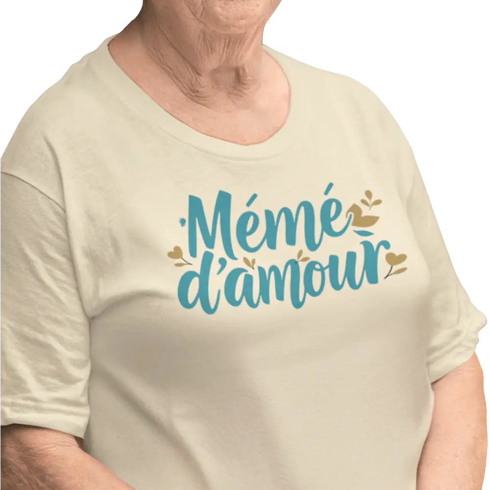 Famille et Cie - T-Shirt - T-shirt - Mémé d’amour
