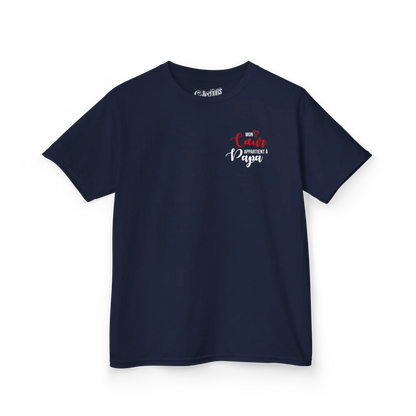 Pour Papa - Cache-couches - T-shirt - Mon cœur appartient à Papa (enfant)