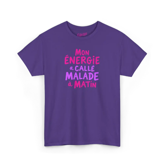 Vie d’Phoqué - T-Shirt - T-shirt – Mon Énergie à callé malade