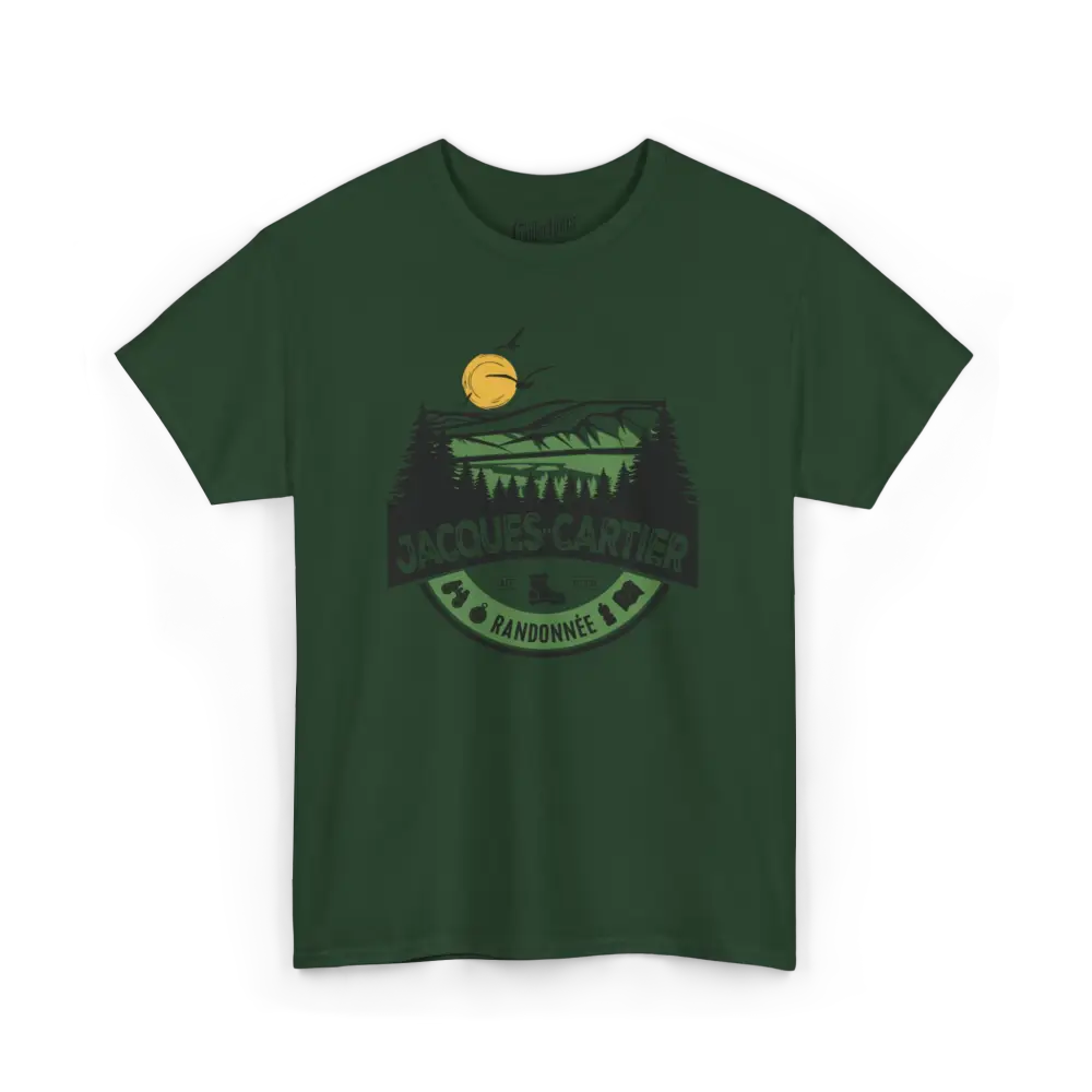 #camping - T-Shirt - T-shirt - Mont Jacques-Cartier - Forêt / S / M