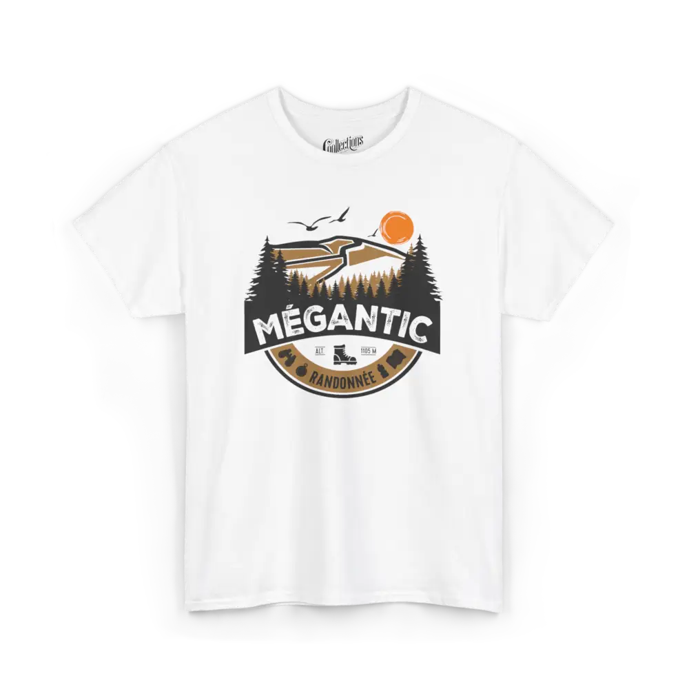 #camping - T-Shirt - T-shirt - Mont Mégantic - Blanc / S / M