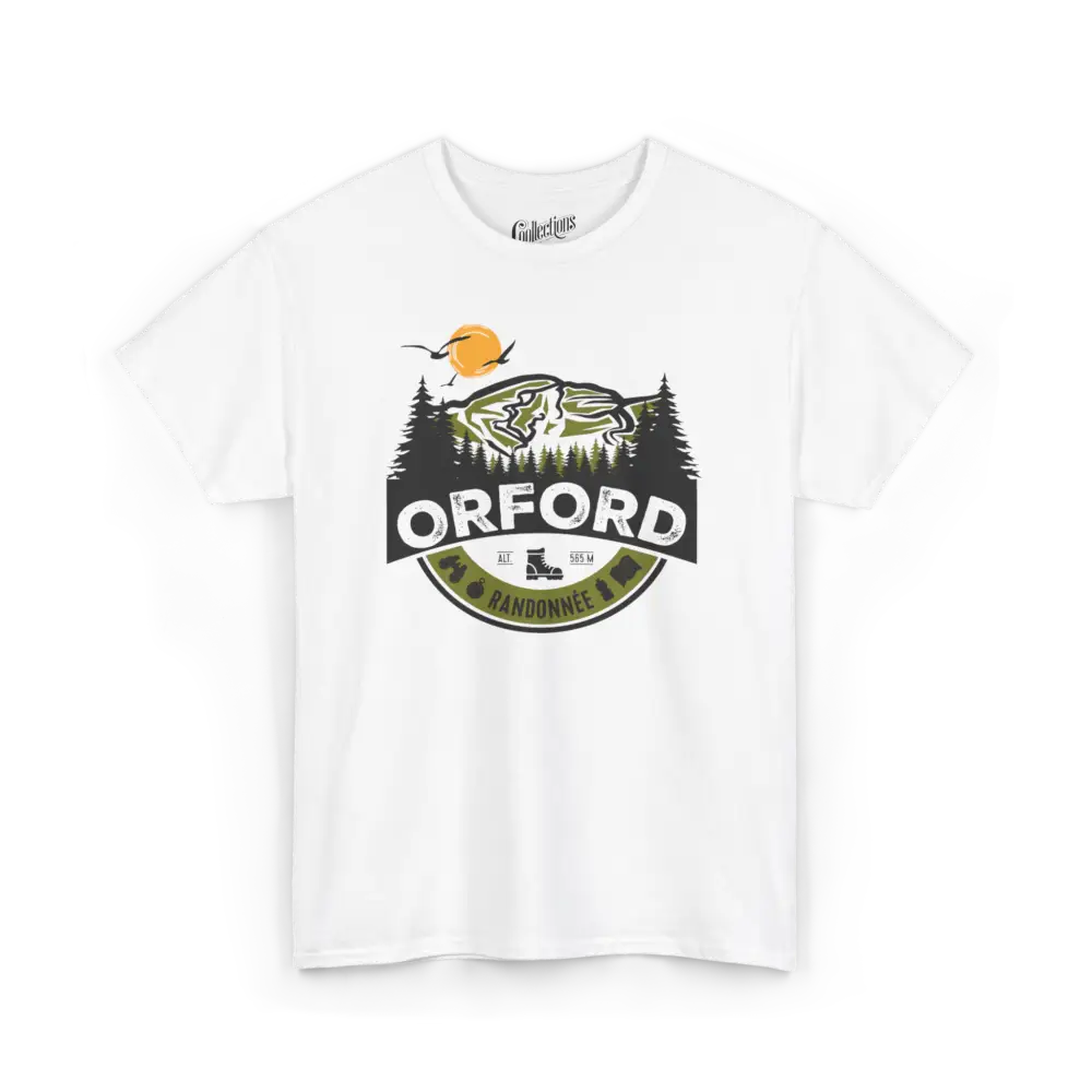 #camping - T-Shirt - T-shirt - Mont Orford - Blanc / S / M