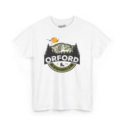 #camping - T-Shirt - T-shirt - Mont Orford - Blanc / S / M