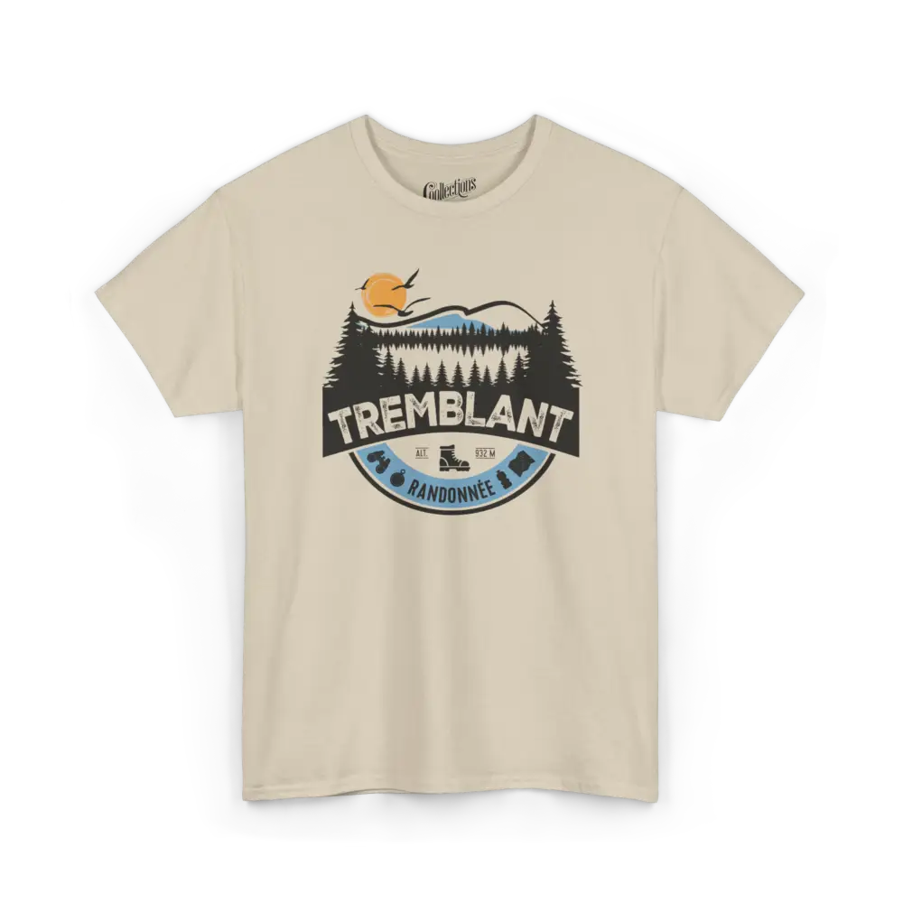 #camping - T-Shirt - T-shirt - Mont-Tremblant - Sable / S / M