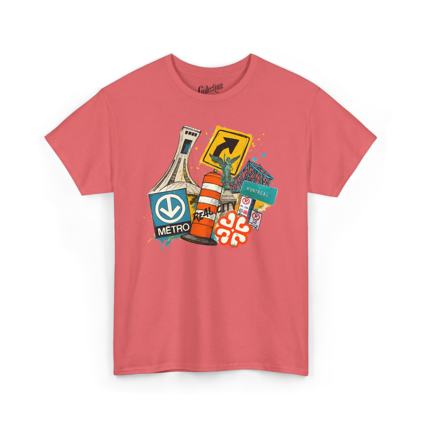 Local D’abord - T-Shirt - T-shirt - Montréal Illustré