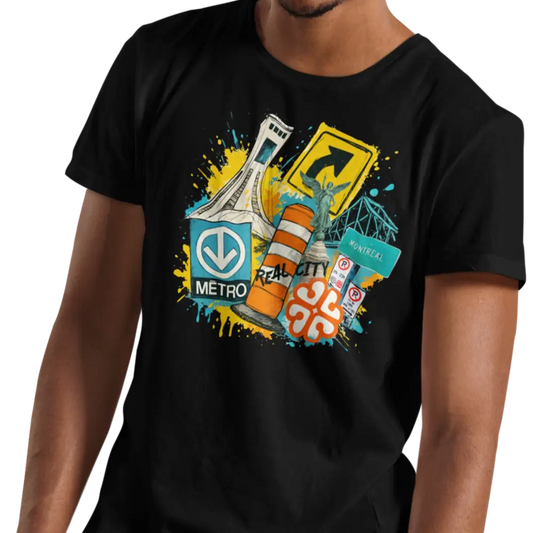 Local D’abord - T-Shirt - T-shirt - Montréal Illustré