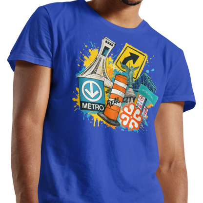 Local D’abord - T-Shirt - T-shirt - Montréal Illustré