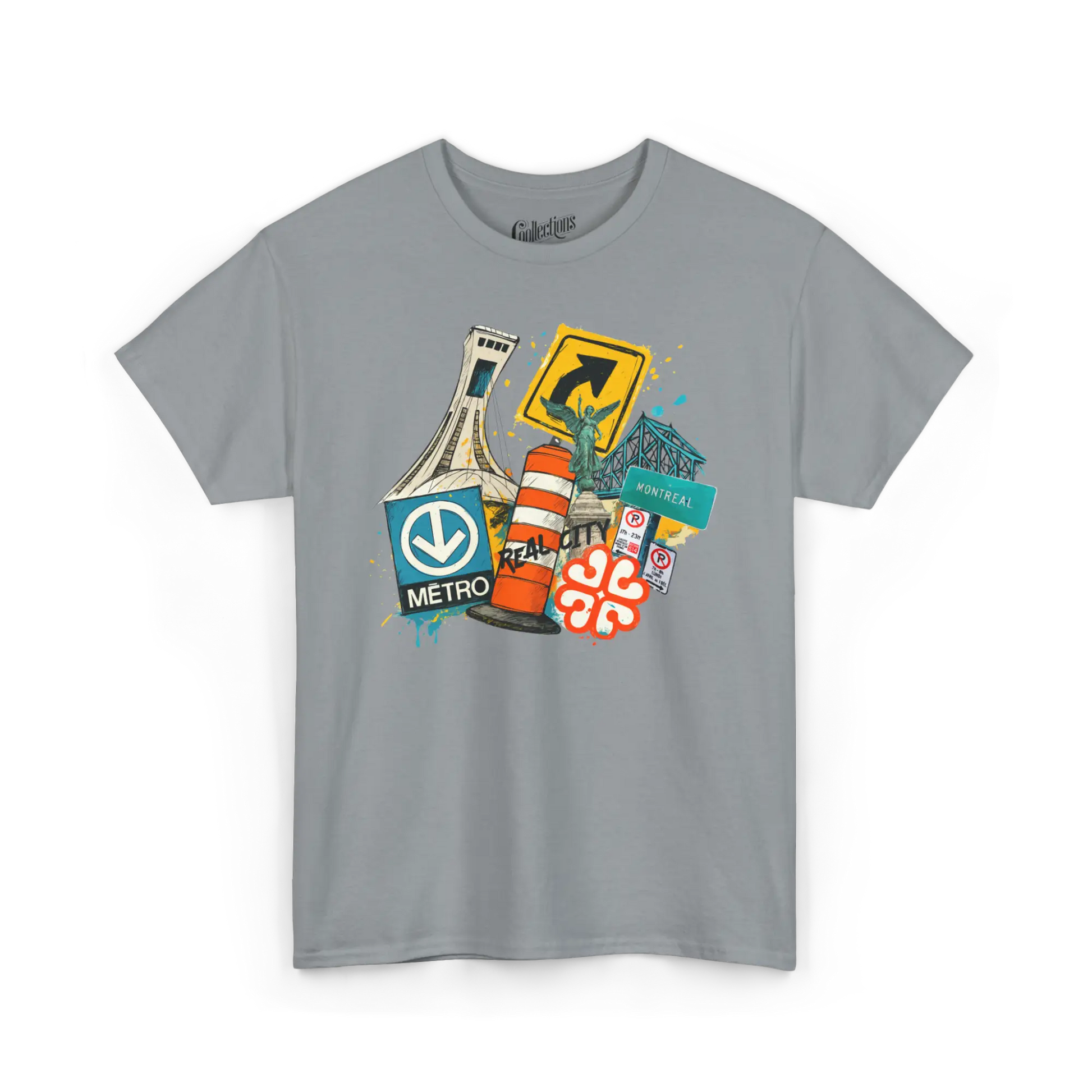 Local D’abord - T-Shirt - T-shirt - Montréal Illustré
