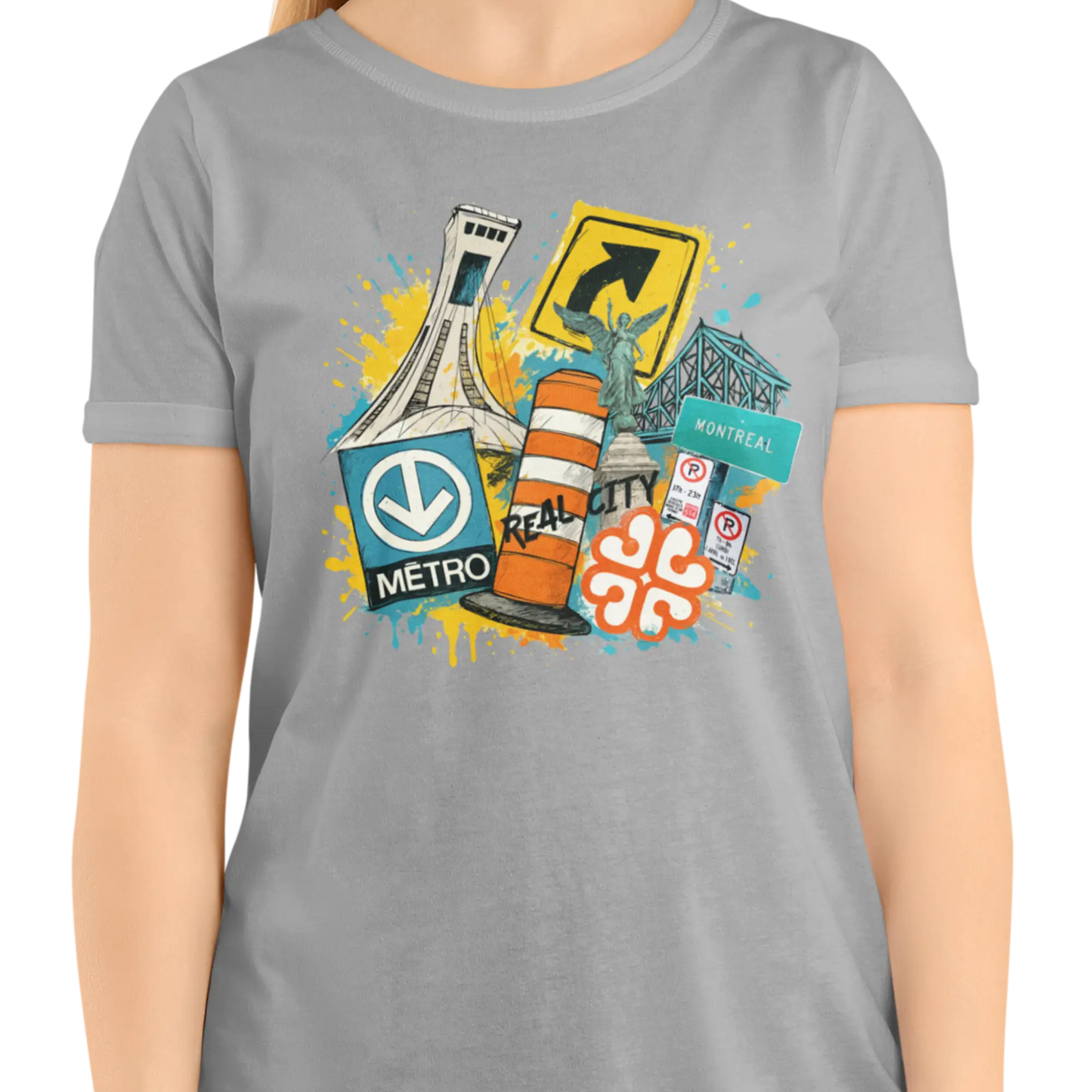 Local D’abord - T-Shirt - T-shirt - Montréal Illustré
