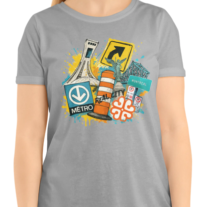 Local D’abord - T-Shirt - T-shirt - Montréal Illustré