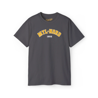 Local D’abord - T-Shirt - T-shirt - Montréal-Nord classique - Charbon / S / M