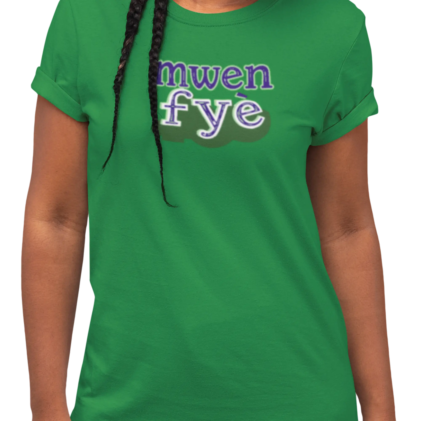 Créolofolie - T-Shirt - T-shirt - Mwen Fyè