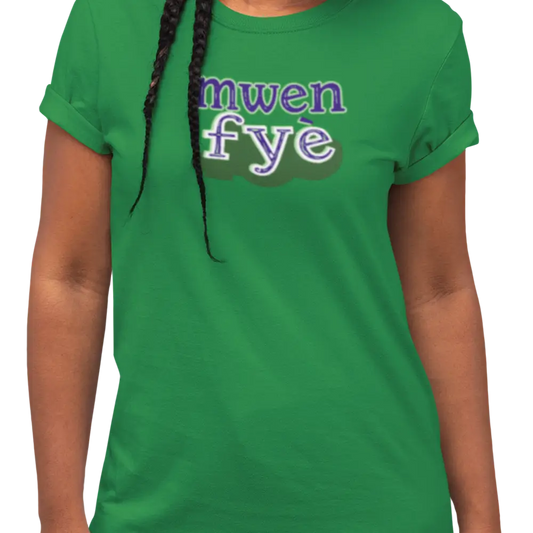 Créolofolie - T-Shirt - T-shirt - Mwen Fyè