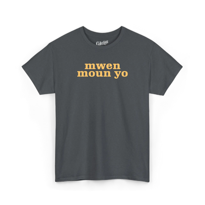 Créolofolie - T-Shirt - T-shirt - Mwen Moun Yo