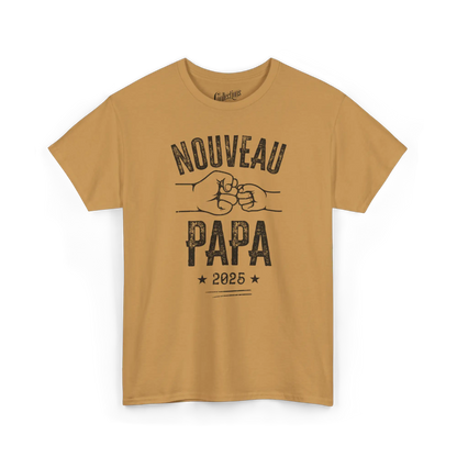 Pour Papa - T-Shirt - T-shirt - Nouveau Papa - Viel Or / S / M / 2025