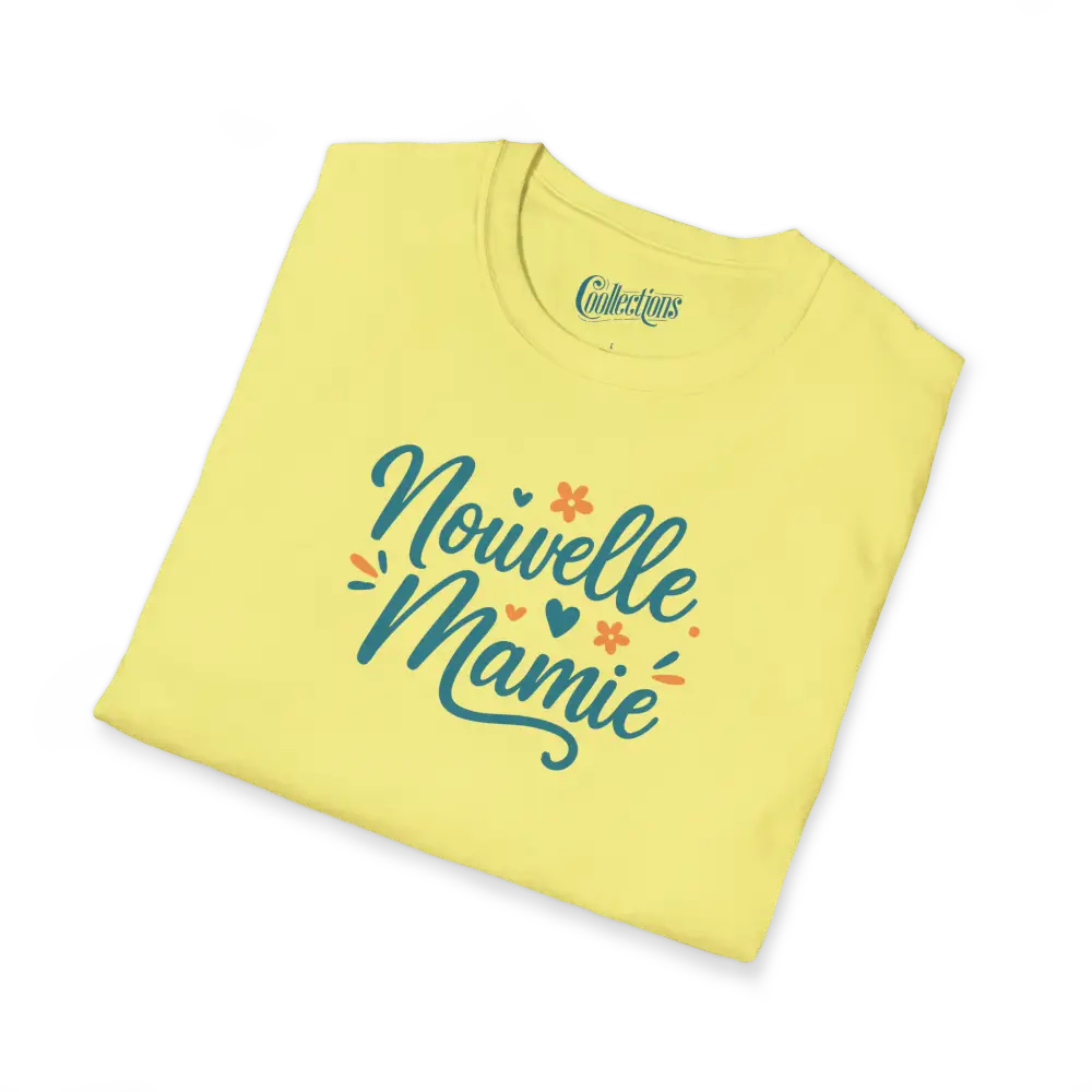 Famille et Cie - T-Shirt - T-shirt - Nouvelle Mamie - Classique