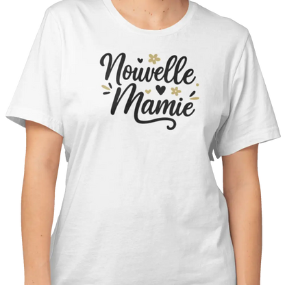 Famille et Cie - T-Shirt - T-shirt - Nouvelle Mamie - Classique