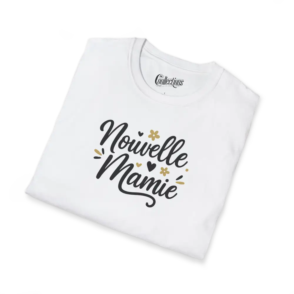 Famille et Cie - T-Shirt - T-shirt - Nouvelle Mamie - Classique