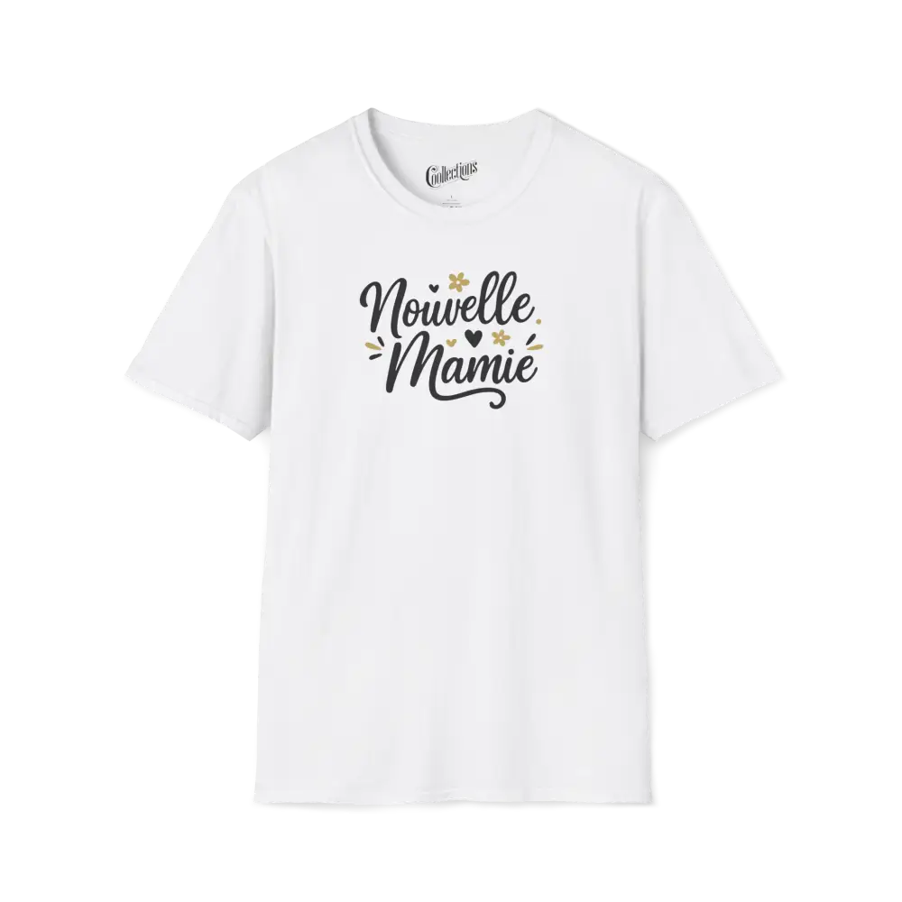 Famille et Cie - T-Shirt - T-shirt - Nouvelle Mamie - Classique