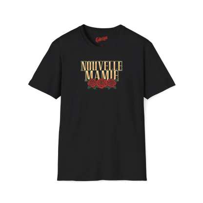 Famille et Cie - T-Shirt - T-shirt - Nouvelle Mamie - Roses