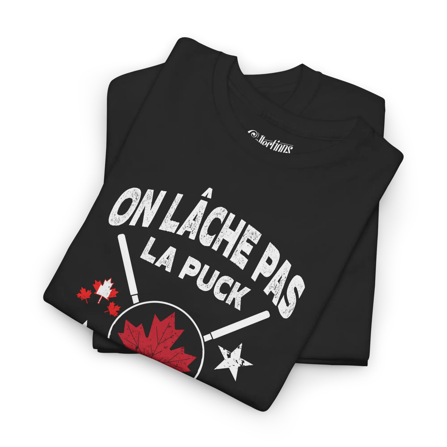 Local D’abord - T-Shirt - T-shirt - On lâche pas la puck