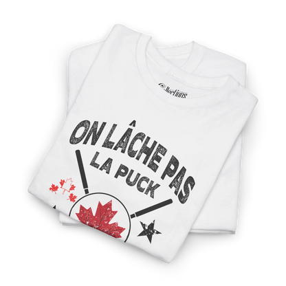 Local D’abord - T-Shirt - T-shirt - On lâche pas la puck