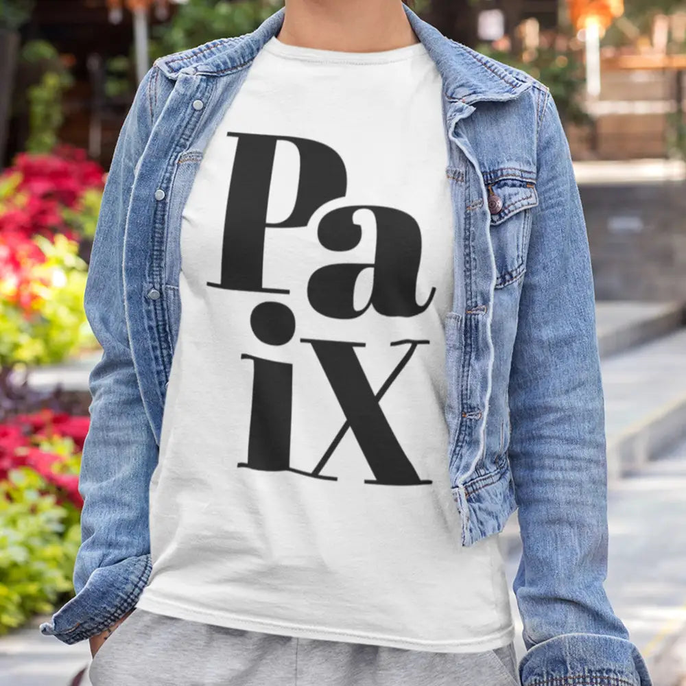 Mot Pour Mot - T-Shirt - T-shirt - Paix