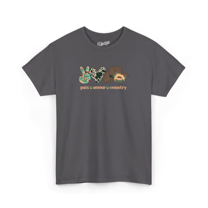 Rodéo Moderne - T-Shirt - T-shirt - Paix – Amour – Country