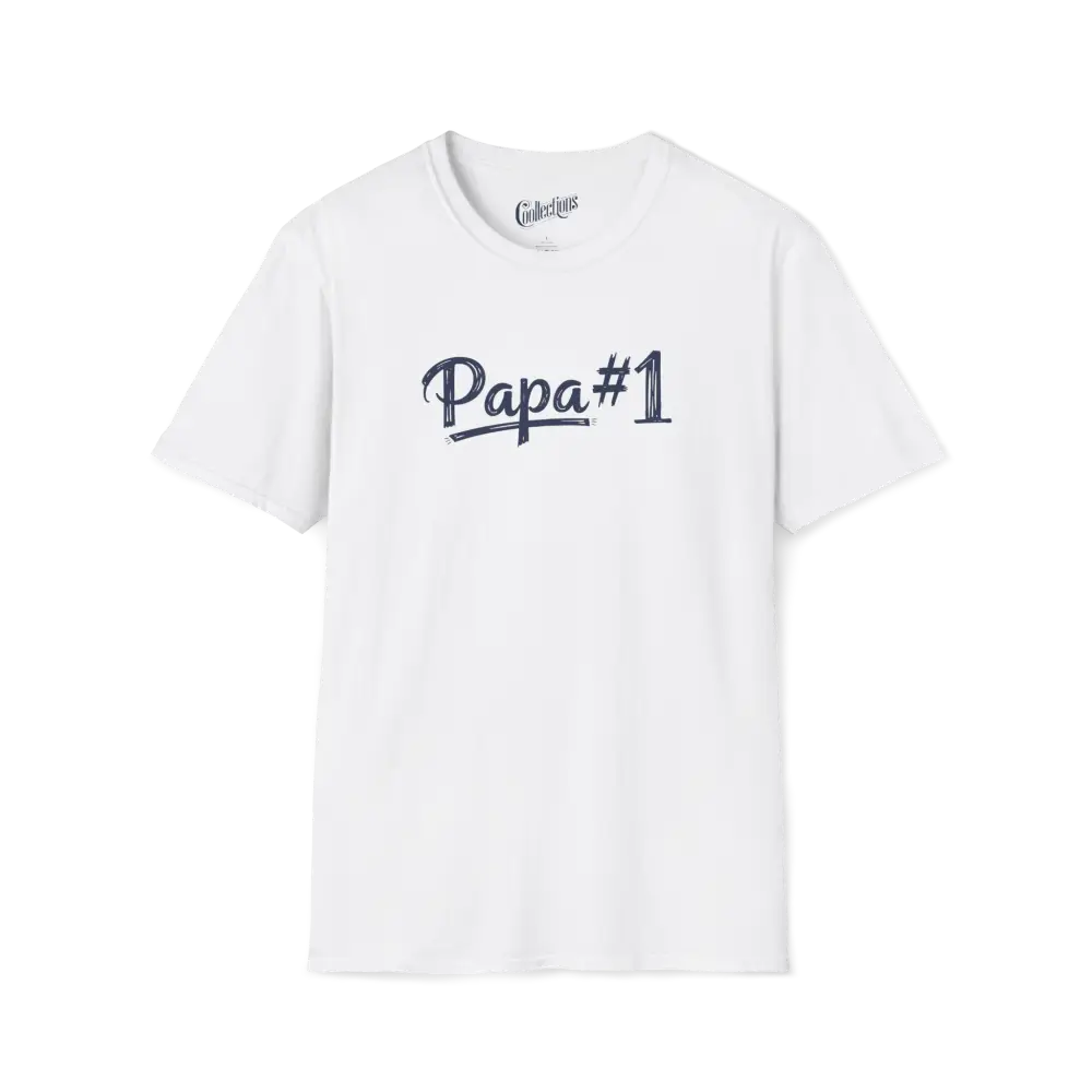 Pour Papa - T-Shirt - T-shirt - Papa #1 - Blanc / S / M