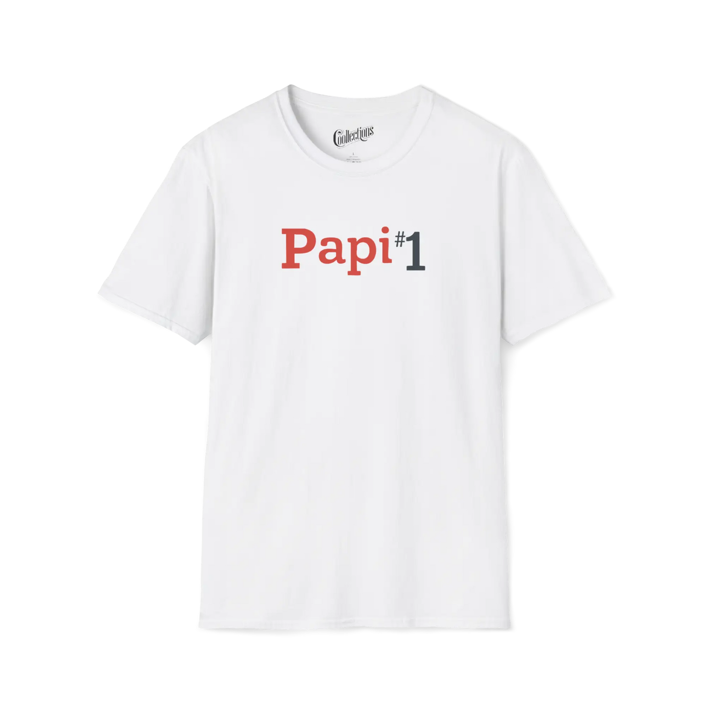 Famille et Cie - T-Shirt - T-shirt - Papi #1 - Blanc / S / M