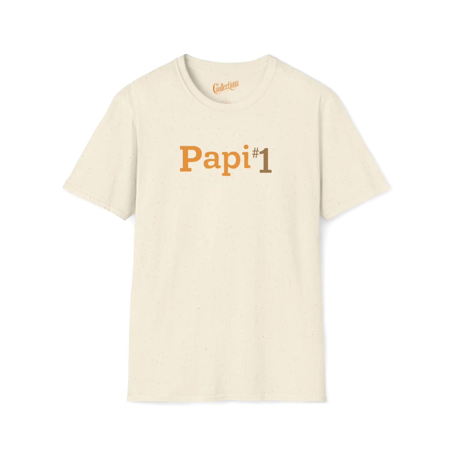 Famille et Cie - T-Shirt - T-shirt - Papi #1 - Naturel / S / M