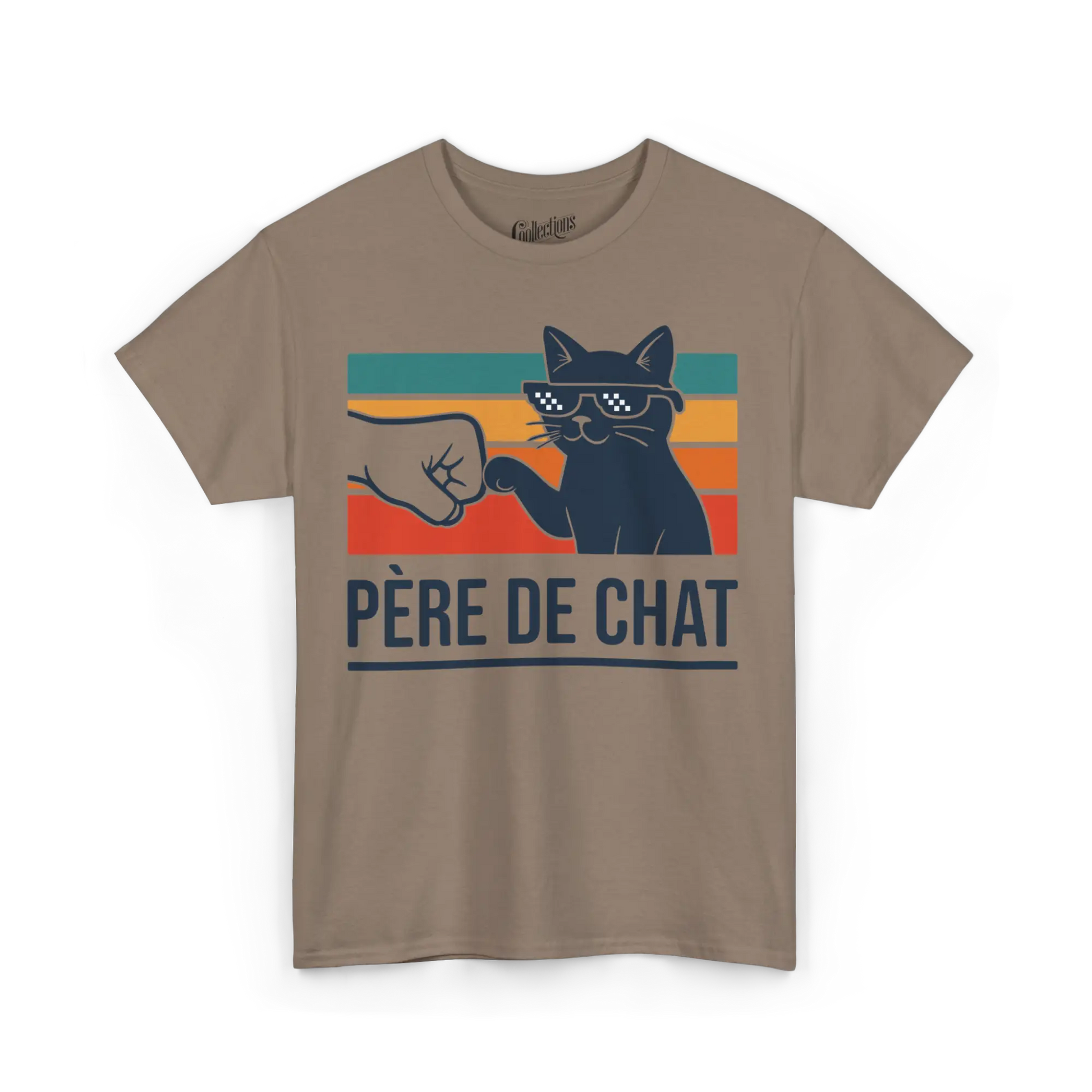 Pour Papa - T-Shirt - T-shirt - Père de chat cool