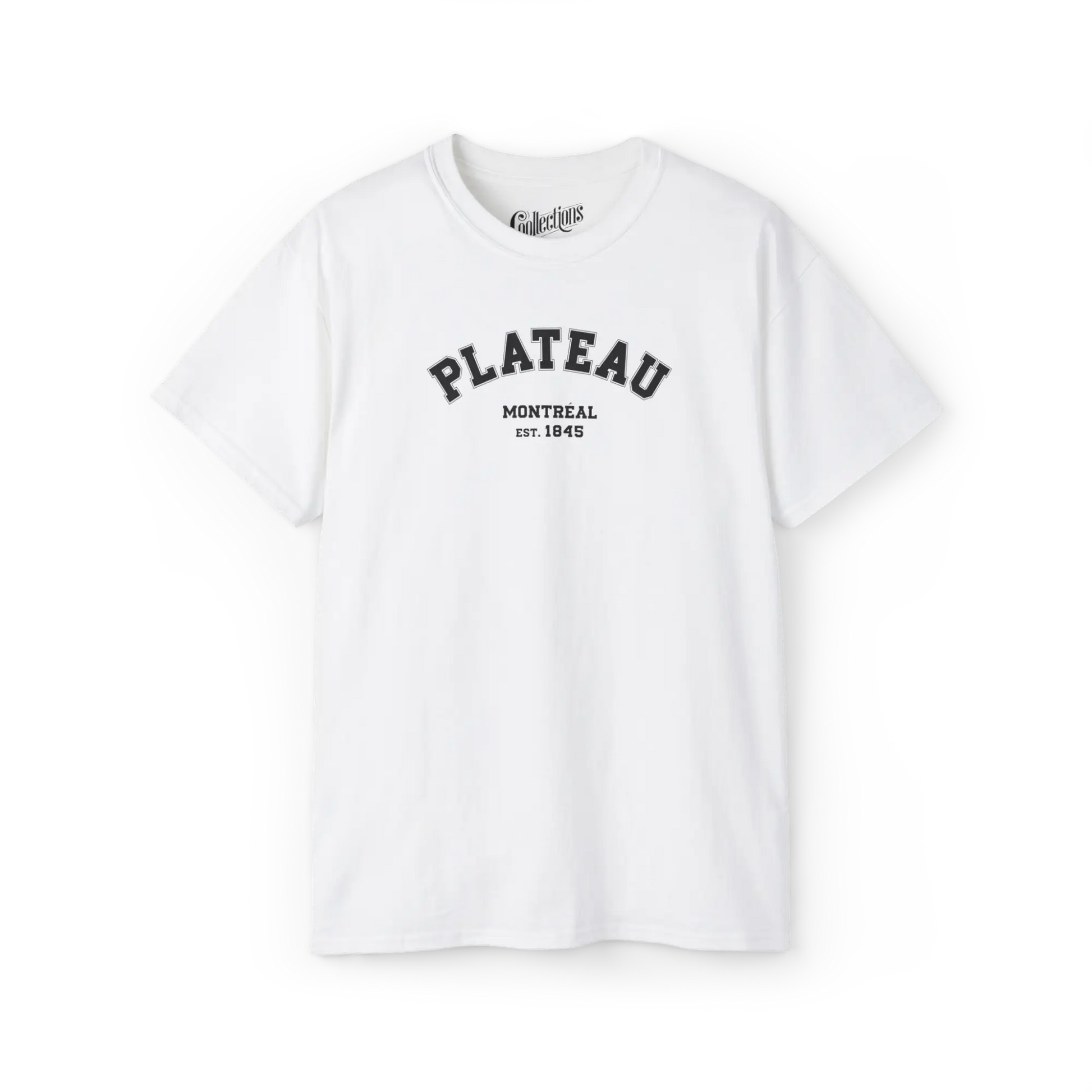 Local D’abord - T-Shirt - T-shirt - Plateau classique - Blanc / S / M