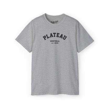 Local D’abord - T-Shirt - T-shirt - Plateau classique - Gris Sport / S / M