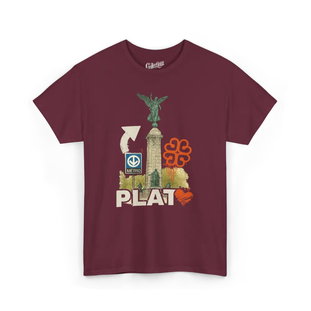 Local D’abord - T-Shirt - T-shirt - Plateau Illustré - Marron / S / M