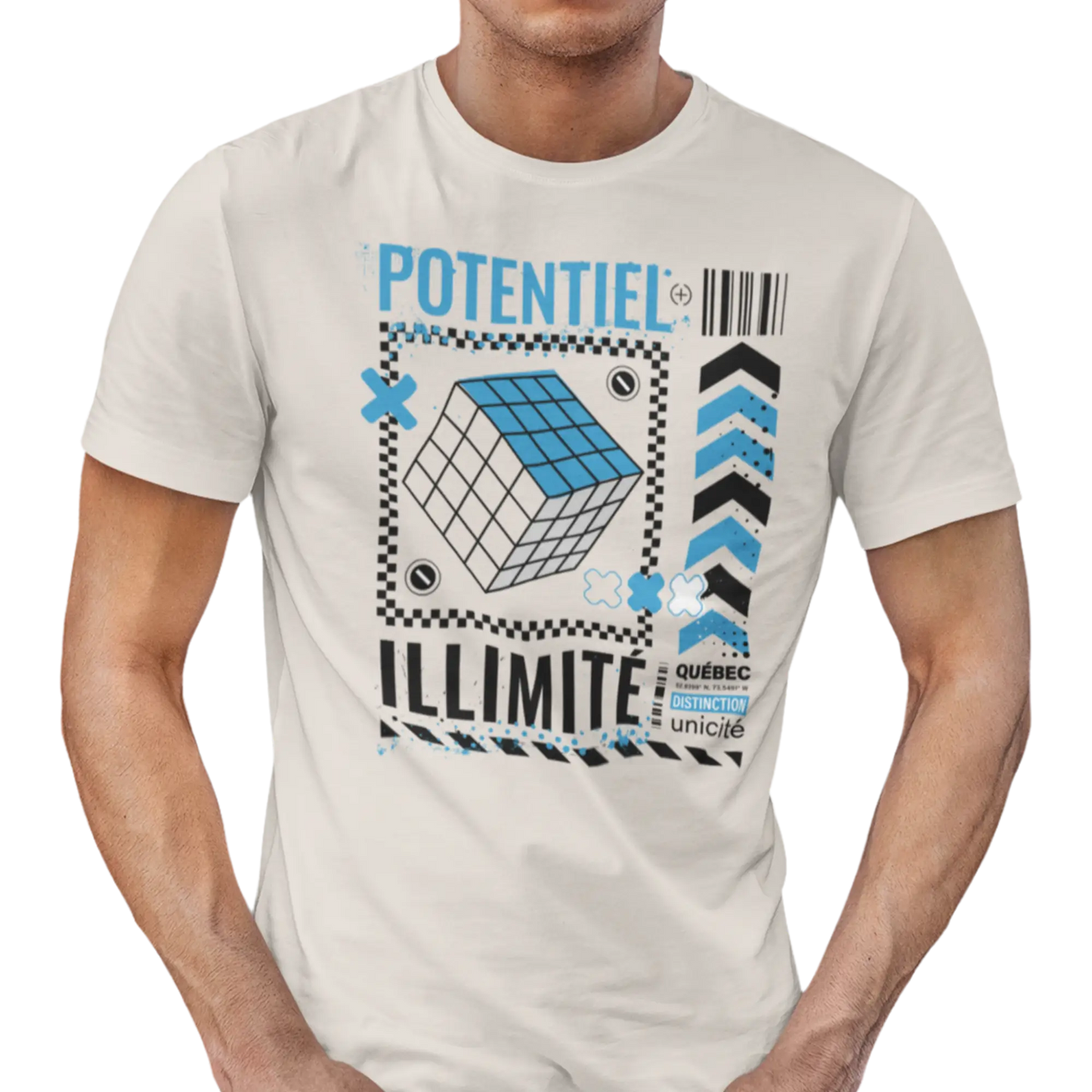 Mot Pour Mot - T-Shirt - T-shirt - Potentiel illimité - Québec unicité