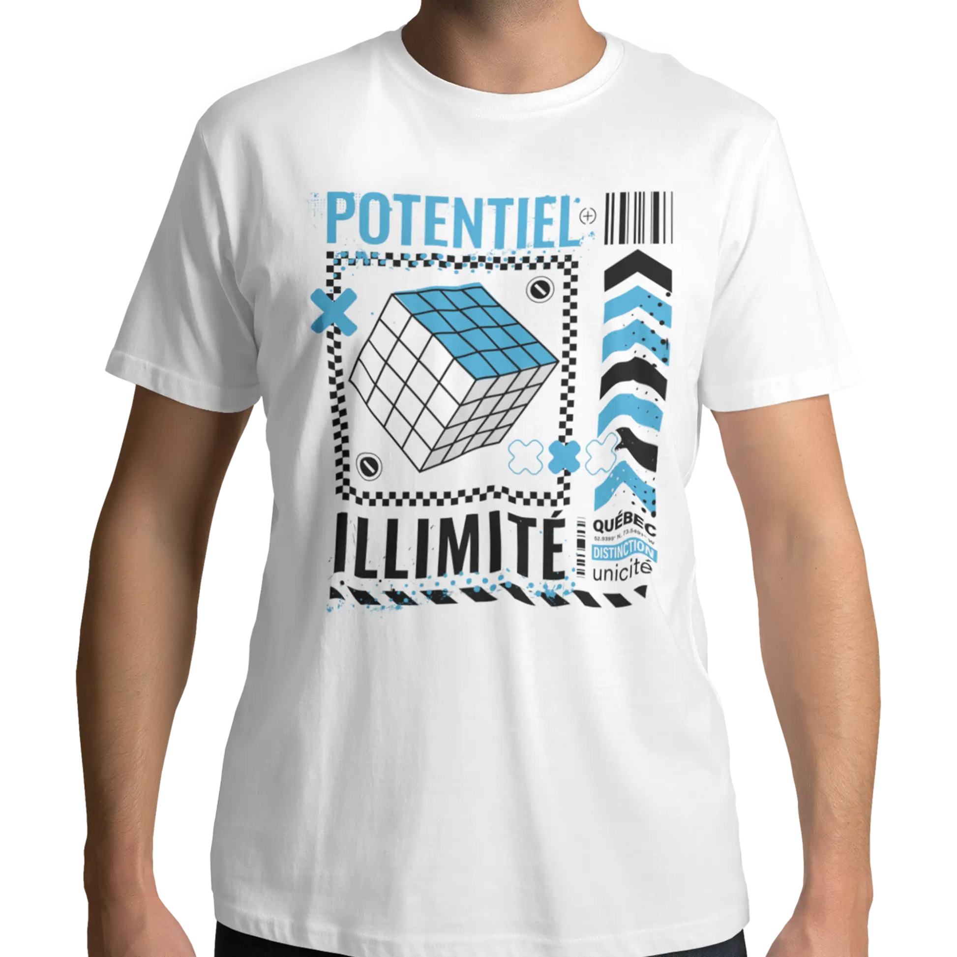 Mot Pour Mot - T-Shirt - T-shirt - Potentiel illimité - Québec unicité