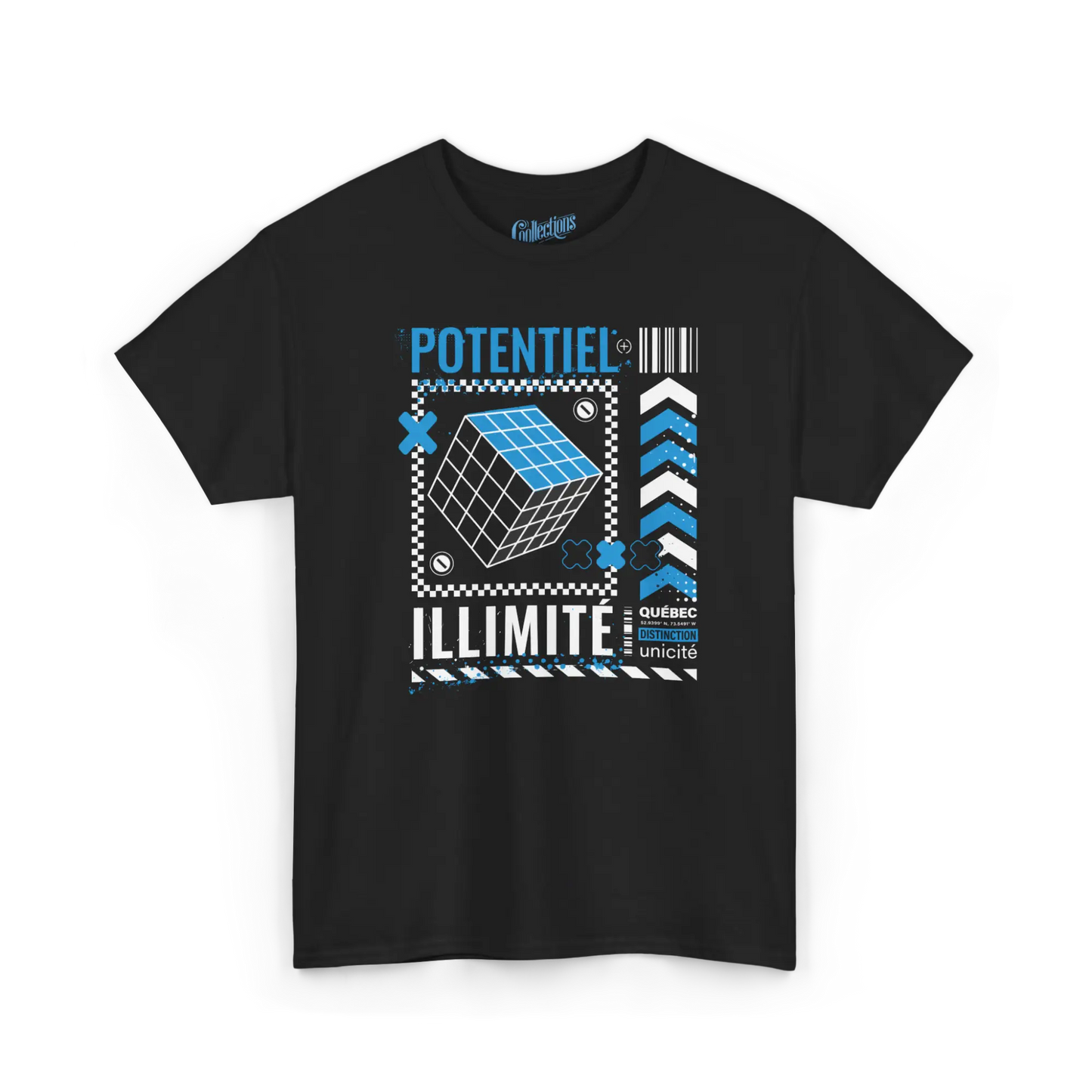 Mot Pour Mot - T-Shirt - T-shirt - Potentiel illimité - Québec unicité