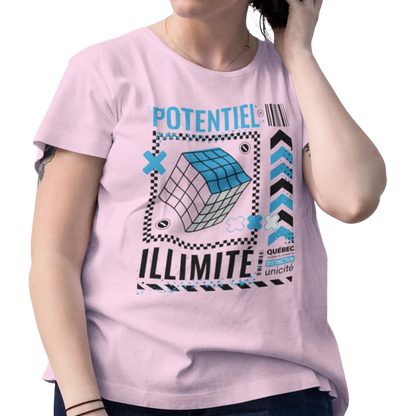 Mot Pour Mot - T-Shirt - T-shirt - Potentiel illimité - Québec unicité