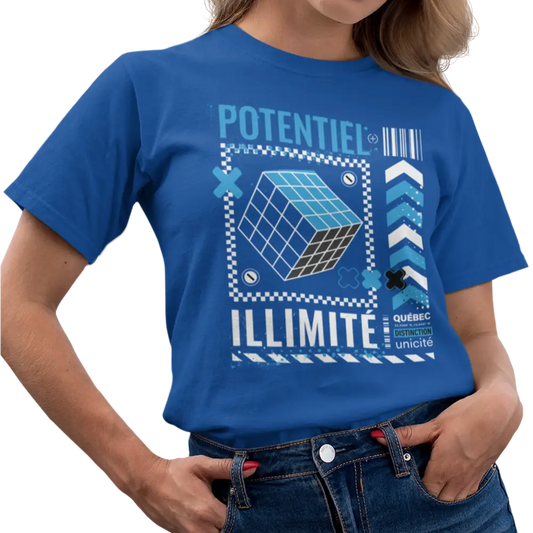 Mot Pour Mot - T-Shirt - T-shirt - Potentiel illimité - Québec unicité