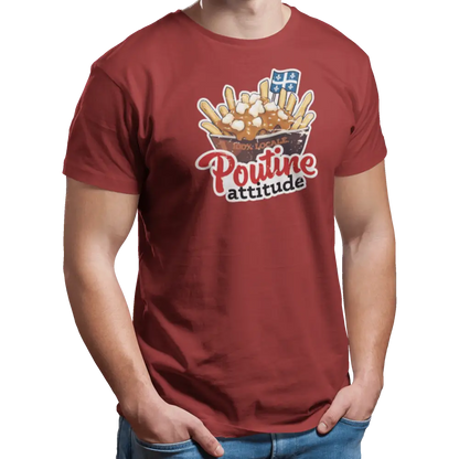 Local D’abord - T-Shirt - T-shirt - Poutine Attitude