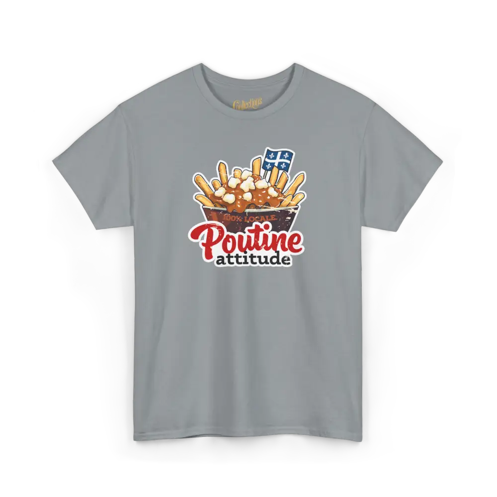 Local D’abord - T-Shirt - T-shirt - Poutine Attitude