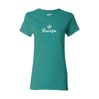 Famille et Cie - T-Shirt semi-ajusté - T-shirt - Princesse - Jade / S