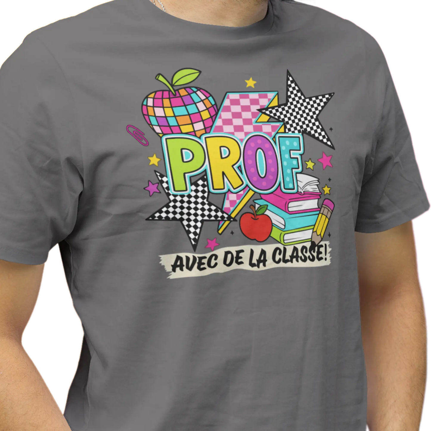 Vie d’Prof - T-Shirt - T-shirt - Prof avec de la classe