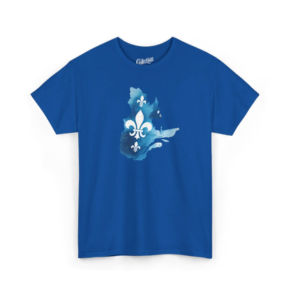 Local D’abord - T-Shirt - T-shirt - Québec en carte