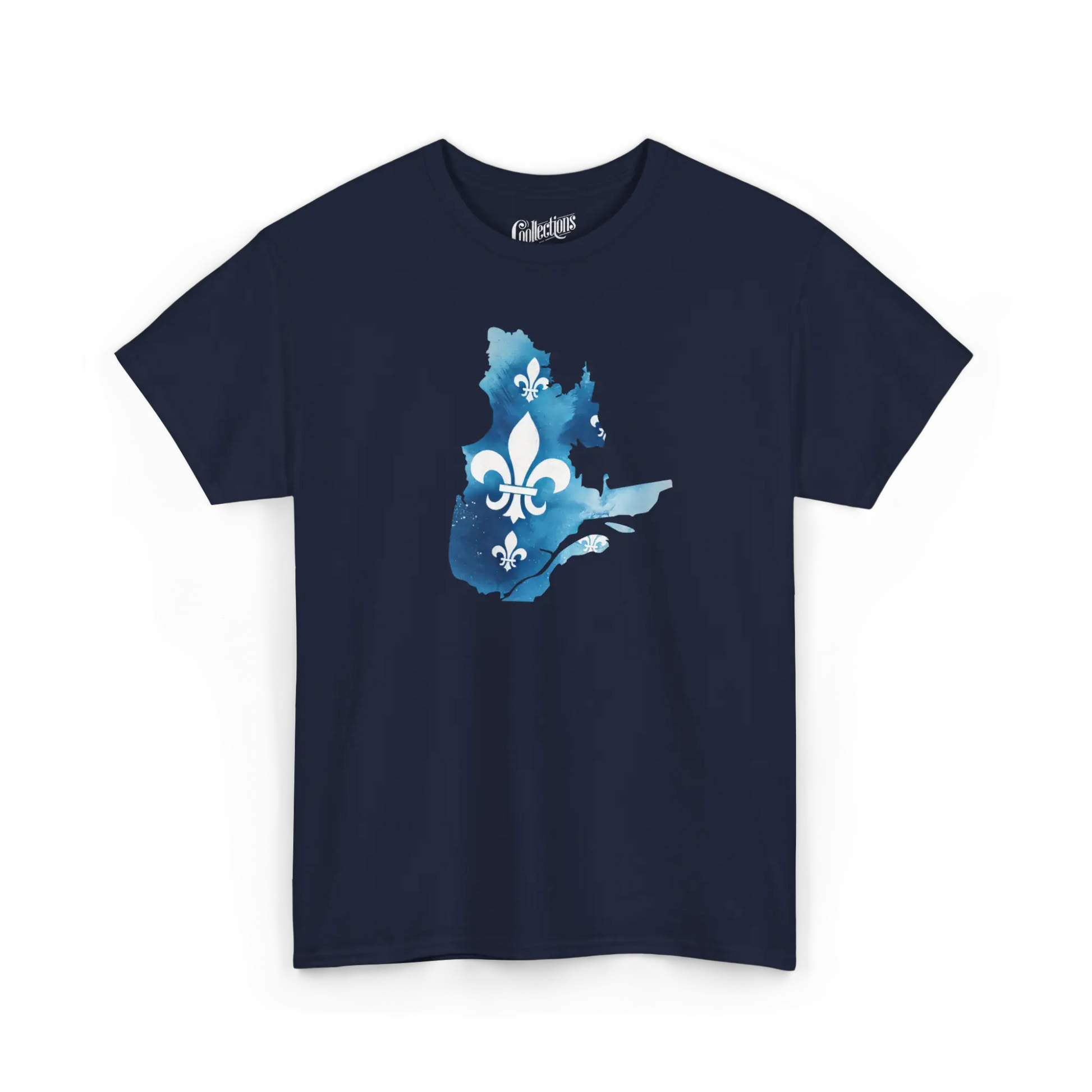 Local D’abord - T-Shirt - T-shirt - Québec en carte